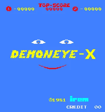 Demoneye-X screen shot title